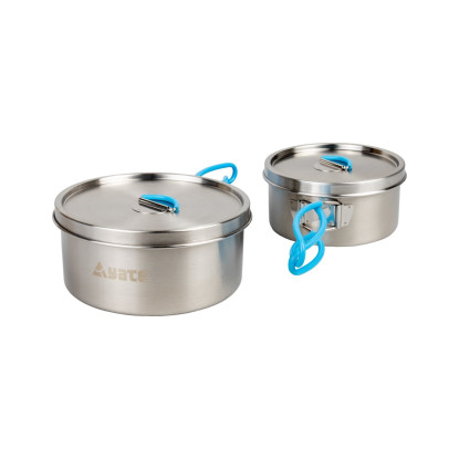 Yate Adventure Cooking Set 4 parts puodų rinkinys