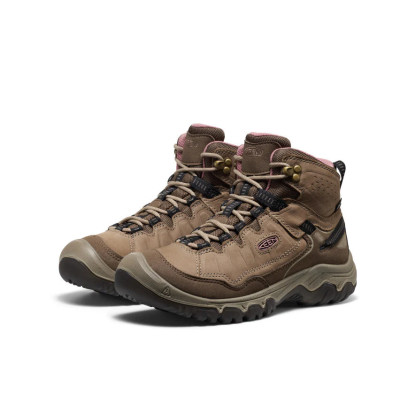 Keen TARGHEE IV MID WP womens brindle/nolstalgia rose