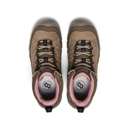 Keen TARGHEE IV MID WP womens brindle/nolstalgia rose