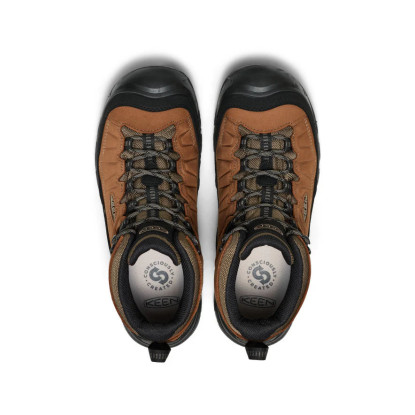 Keen TARGHEE IV MID WP mens bison/black