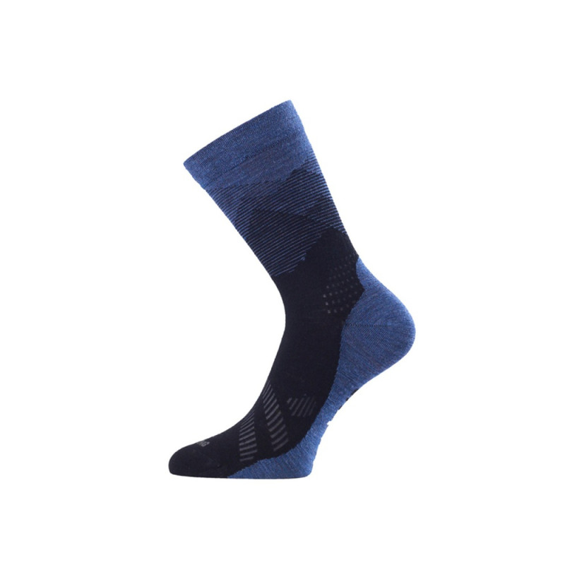 Lasting FWO 595 dark blue merino kojinės