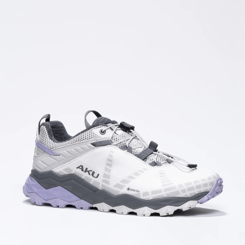 AKU Flyrock GTX Womens light grey /violet shoes