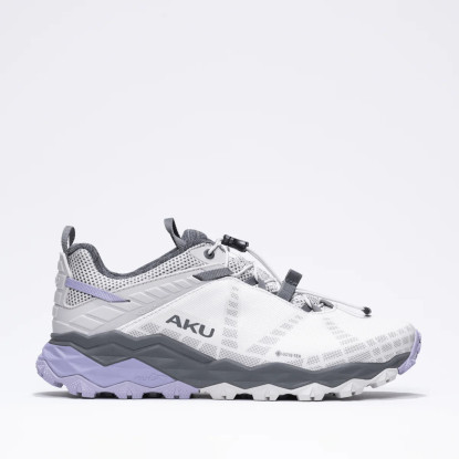 AKU Flyrock GTX Womens light grey /violet shoes