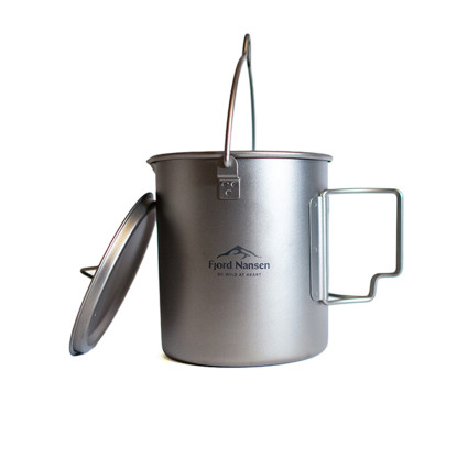 Fjord Nansen Jacon Henge Titanium Cup 0.75L titaninis puodelis