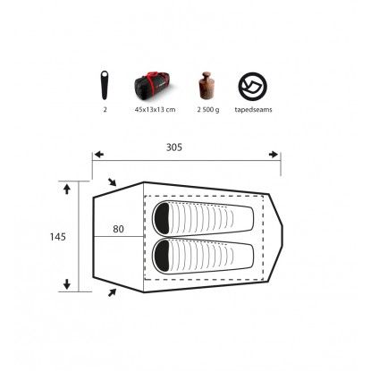 Trimm Spark-D tent