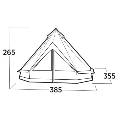 Easy Camp Vaulen Tipi glamping palapinė