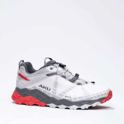 AKU Flyrock GTX light grey/red shoes