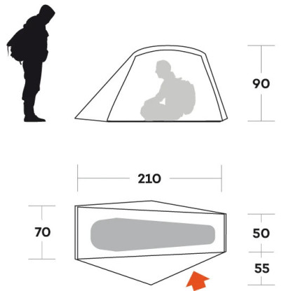 Ferrino Blow 1 ultralight tent