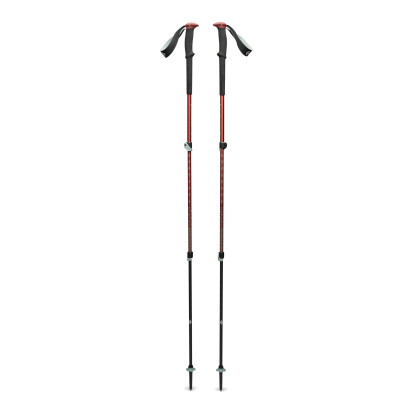 Black Diamond Trail iron red trekking poles