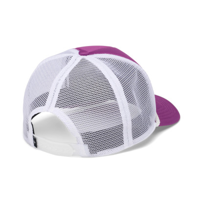 Black Diamond Flat Bill Trucker Hat Piton Purple-White