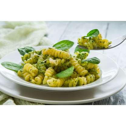 Adventure Menu Fusili with spinach and walnuts (VEGAN) sublimuotas maistas