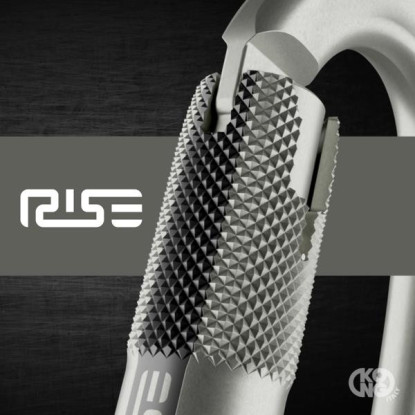 KONG Ovalone Alu RISE Lock Black Karabinas | 26 kN | Expedition.lt