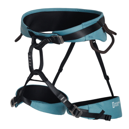 Singing Rock Garnet spruce blue harness