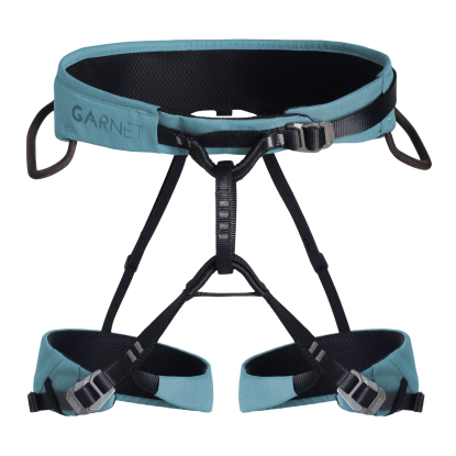 Singing Rock Garnet spruce blue harness
