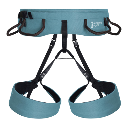Singing Rock Garnet spruce blue harness