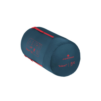 Ferrino Yukon SQ +3C rosso-blue sleeping bag