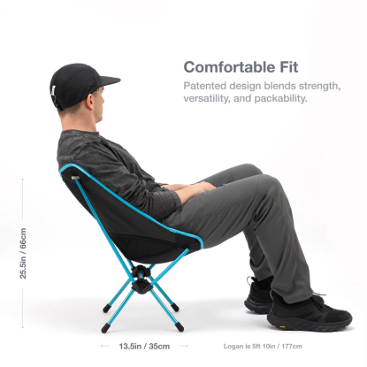 Helinox Chair One – originali premium sulankstoma stovyklavimo kėdė