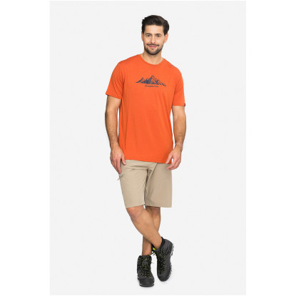Viking Lenta Bamboo Light Man vyriški bambukiniai marškinėliai Orange