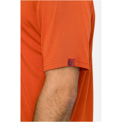 Viking Lenta Bamboo Light Man vyriški bambukiniai marškinėliai Orange