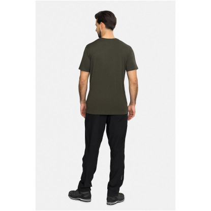 Viking Lenta Bamboo Light Man vyriški bambukiniai marškinėliai Dark Green