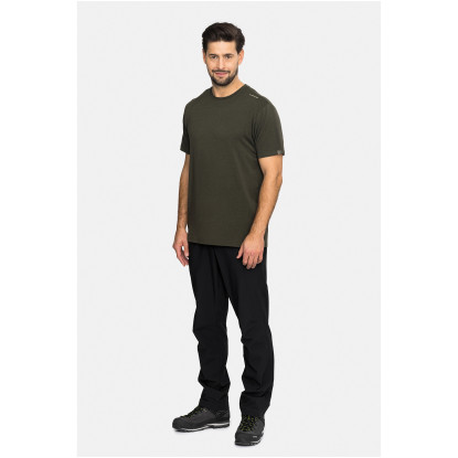Viking Lenta Bamboo Light Man vyriški bambukiniai marškinėliai Dark Green
