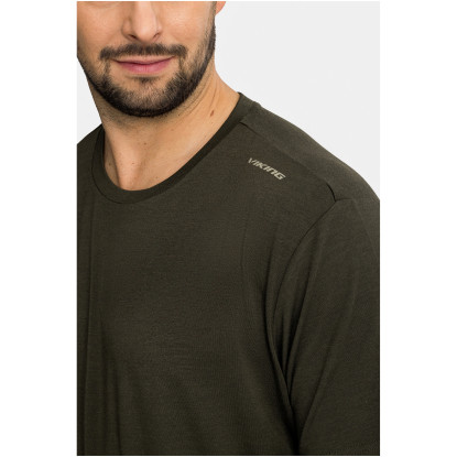 Viking Lenta Bamboo Light Man Men's Bamboo T-Shirt Dark Green