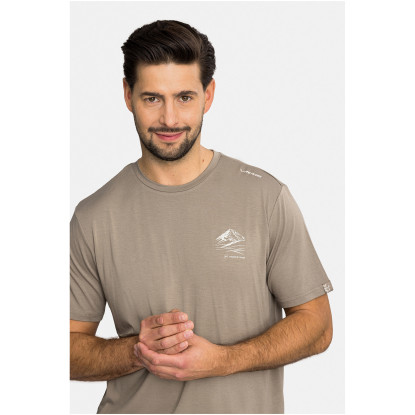Viking Lenta Bamboo Light Man vyriški bambukiniai marškinėliai Beige