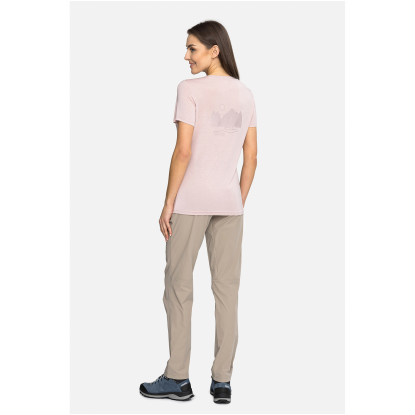 Viking Morain Bamboo Lady moteriški bambukiniai marškinėliai Light Pink