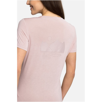 Viking Morain Bamboo Lady moteriški bambukiniai marškinėliai Light Pink