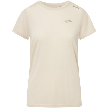 Viking Morain Bamboo Lady moteriški bambukiniai marškinėliai Beige