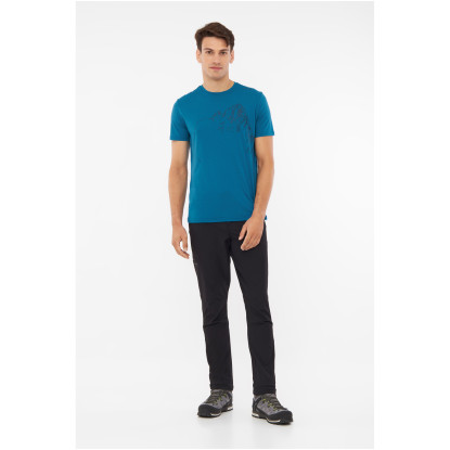 Viking Morain Bamboo Man Men's Bamboo T-Shirt Blue