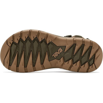 Teva Terra Fi 5 Universal mens Dark Olive/ Honey Brown sandals