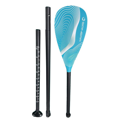 Spinera Performance Fiberglass Paddle Teal Blade stiklo pluošto irklentės irklas