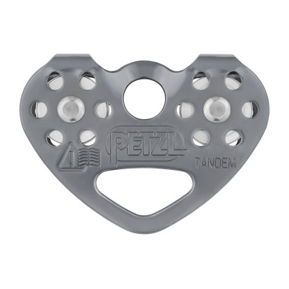 Petzl TANDEM SPEED dvigubas skriemulys lynų keltuvams ir Tyrolean traversams