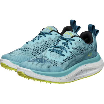 KEEN WK400 Women's Walking Shoes – Reef Waters / Evening Primrose