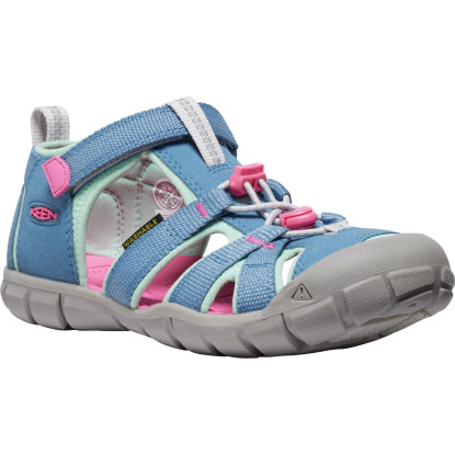 Keen Seacamp II CNX coronet blue/pink vaikiškos basutės