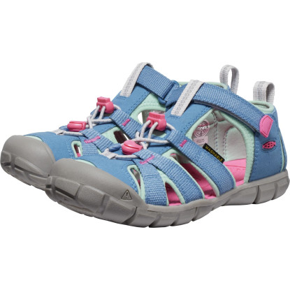 Keen Seacamp II CNX coronet blue/pink vaikiškos basutės