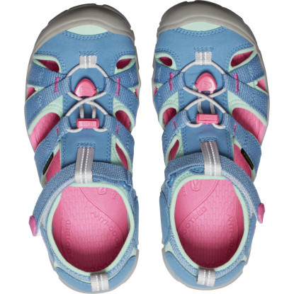 Keen Seacamp II CNX coronet blue/pink vaikiškos basutės