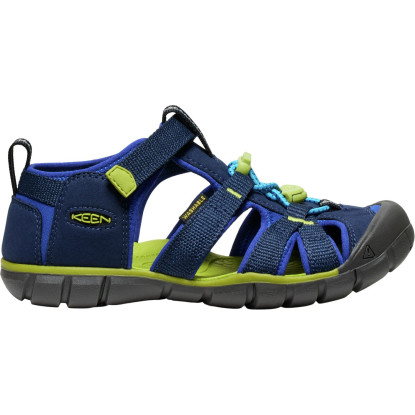 KEEN Seacamp II CNX Little Kid vaikiškos basutės – Naval Academy/Chartreuse