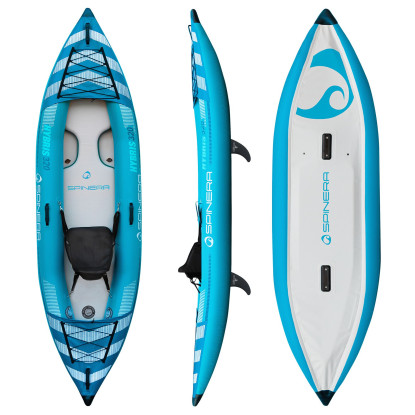 Spinera Hybris 320 Inflatable Hybrid Kayak – 1 Person (320 × 90 cm)