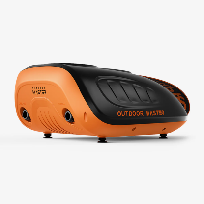The Outdoor Master Orca Pro with battery 25 PSI electric irklentės pompa
