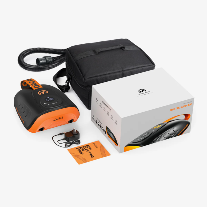 The Outdoor Master Orca Pro with battery 25 PSI electric irklentės pompa