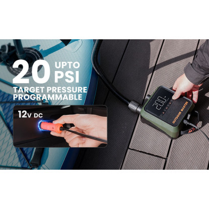 The Outdoor Master Cachalot 2  20 PSI electric irklentės pompa