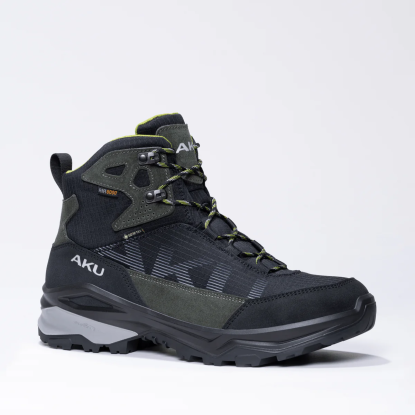 AKU Adapta Light GTX mens black green hiking boots