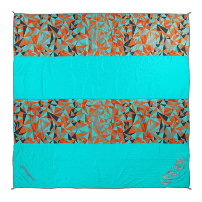 ENO Islander™ Blanket Geo Orange – Lightweight Camping & Picnic Blanket