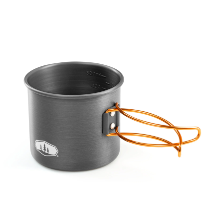 GSI Halulite 20 fl. oz. Aluminum Bottle Cup – Ultralight Hard-Anodized Camping Cup