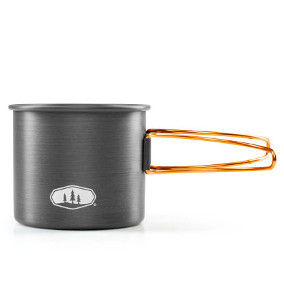 GSI Halulite 20 fl. oz. Aluminum Bottle Cup – Ultralight Hard-Anodized Camping Cup