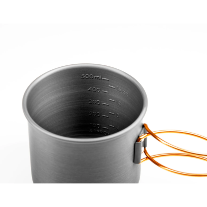GSI Halulite 20 fl. oz. Aluminum Bottle Cup – Ultralight Hard-Anodized Camping Cup