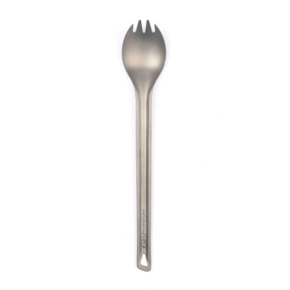 Lifeventure Titanium Long Spork – ilgas titaninis šaukštas-šakutė žygiams