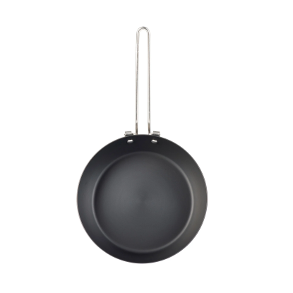 GSI Carbon Steel Frypan 8" – Carbon Steel Camping Frying Pan with Folding Handle